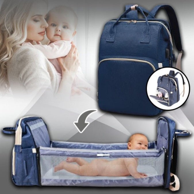 EasyBed™ 3 en 1 - Sac à Langer Multifonction et Pratique - Bébé A à Z
