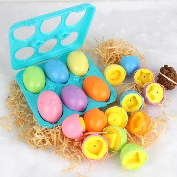 Smart Egg™ - Puzzles Éducatifs Œufs Assortis - Bébé A à Z
